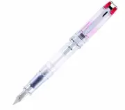 Pilot Prera Fountain Pen - Red & Clear Body - Fine Point - P60813 - New in Box
