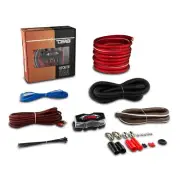 DS18 OFCKIT0 0 GUAGE 100% OFC OXYGEN FREE COPPER CAR AMPLIFIER INSTALLATION KIT