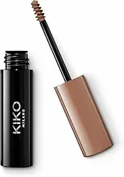 KIKO Milano Eyebrow Fibers Coloured Mascara 04 | Tinted Mascara with Synthetic Fibres Brush for Combed and Filled Eyebrows with Glossy Finish