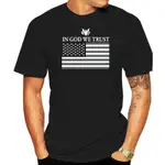 BUCKUP TACTICAL BLACK IN GOD WE TRUST T 恤 S-3XL 數碼印花 T 恤