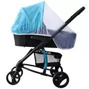 White Mosquito Bugs Net Mesh Cover for Baby Bassinets Bumbleride jogger stroller