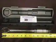 NEW 1/4" Drive TORQUE WRENCH Click Stop Reversible Auto Mechanics Ratchet Socket