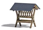 Busch 1562 - 1/87/H0 Manger - New