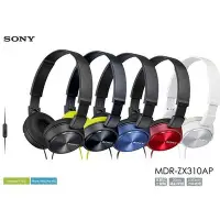 在飛比找Yahoo!奇摩拍賣優惠-SONY MDR-ZX310AP 摺疊耳罩式立體聲耳機附通話
