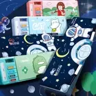 Boy Kids Multi-Functional Pencil Sharpener Pencil Case Students Pen Box School