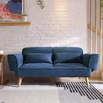 【HOI! 好好生活】HOI! 北歐小戶型沙發床 LS075-藍色/安運費用600元