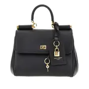 [DOLCE & GABBANA] DOLCE & GABBANA Plongé leather 'My Sicily' bag Woman One Size One Size Black