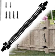 36cm Adjustable Spring Door Closer, Automatic Door Closer, Door Spring with 2 Screws, for Garden Gate, Wooden Gate and Agricultural Fences (36 x 3.9