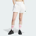 ADIDAS W Z.N.E. SHORT IN5149 女 短褲 亞洲版 運動 休閒 高腰 拉鍊口袋 彈性 白