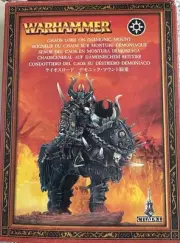 Warhammer Fantasy--Chaos Lord On Demonic Mount Finecast Sealed OOP New