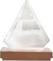 Storm Glass Weather Station | Storm Glass Weather Station Diamond Forecaster | Visual Storm Glass Weather Predictor for Home