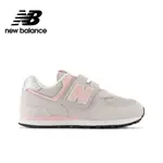 【NEW BALANCE】 NB 童鞋_中性_灰粉色_PV574EVK-W楦 574 中童