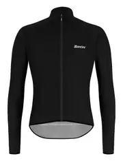 Santini Nebula Puro Windbreaker Jacket - Black Size XL