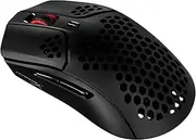 HyperX Pulsefire Haste – Wireless Gaming Mouse – Ultra Lightweight, 61g, 100 Hour Battery Life, 2.4Ghz Wireless, Honeycomb Shell, Hex Design, Up to 16000 DPI, 6 Programmable Buttons – Black