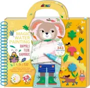 Avenir: 4 in 1 Play Book Magic Water Painting - Animals