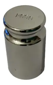 200g Calibration Gram Scale Test Weight with Chrome Plating