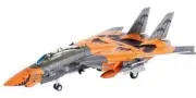 Grumman F-14D Tomcat Ace Combat - Pumpkin Face Diecast 1:144 Scale Model - JC