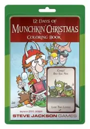 * Munchkin 12 Days of Munchkin Christmas Coloring Book