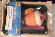 Erzi Pretend Play Wooden Grocery Shop Merchandise Ice Cream Cookie German Made