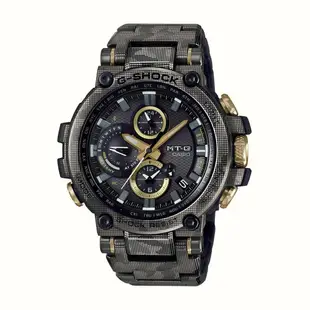 CASIO G-SHOCK 35週年 35th 手錶 紀念錶 MTG B1000DCM 1A 迷彩 鈦金屬 電鍍 雷射 藍寶石 太陽能 六局電波 日本製 黑金色