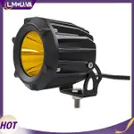 LMG 4 英寸 LED 燈莢越野聚光燈 35W 3000LM 超亮 3000K 點輔助燈防水 DC9-32V