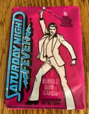 1977 Donruss Saturday Night Fever Trading Cards Unopened Sealed Wax Pack