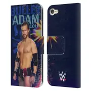 OFFICIAL WWE ADAM COLE LEATHER BOOK WALLET CASE COVER FOR APPLE iPOD TOUCH MP3