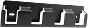 Ｂｅｓｇａ 4 Slots Battery Holder Tools Storage Rack Sturdy Space Saving 33cm Length Bracket Organizer for Displaying Garage Work Truck