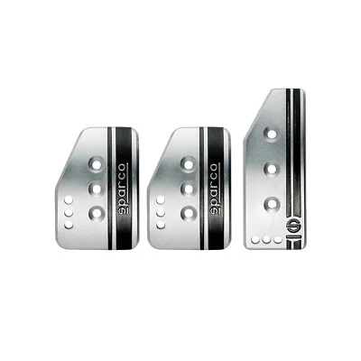 Top Pedal pads Sparco SETTANTA Pro Silver (normal gas)