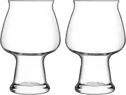 Luigi Bormioli P989 Birrateque Cider Glass 2-Pieces, 500 ml Capacity, Clear, (Pack of 1)