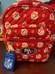 Vera Bradley NFL Small Backpack in Cotton San Francisco