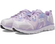 Skechers Work Sure Track Women's US 10 Purple Composite Safety Toe Shoes ZPO1117