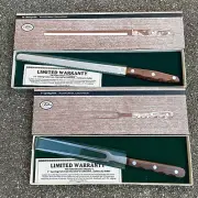 10" Slicing Knife & 7" Carving Fork The Chef's Collection Cutlery by Fuller