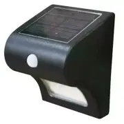 Classy Caps SL133 Solar Motion Sensor Deck & Wall Light- Black