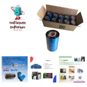 Clear & Durable 4.33'' x 984' Thermal Ribbons - Anti-Static & Halogen Free