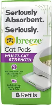 Tidy Cats Cat Litter Breeze Pads Refill Pack - 8 Ct. Bag