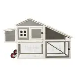 Lexi & Me Two Storey Portable Outdoor Chicken Coop