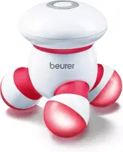 Handheld Mini Body Massager with LED Light, Gentle and Comfortable Vibration, Ea