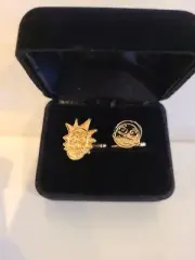 Rick and Morty Cufflinks DayLight Curfew, Adult Swim Limited Edition 1/150