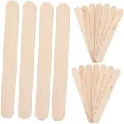 Pcs DIY Wooden Craft Sticks Popsicle Sticks for Boys and Girls Easy Wash Reusable Natural Wood for Ice Cream Popsicle Making