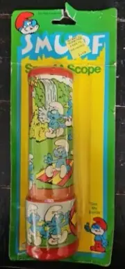 THE SMURFS, SMURF-A-SCOPE KALIEDOSCOPE SMURFS, PEYO, 1982 (F76)