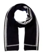 Hannah Rose Rainbow Stripe Cashmere Scarf