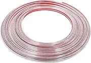 uxcell 15m x 6mm Chrome Moulding Trim Strip Car Door Edge Decoration Guard Protector