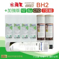 在飛比找Yahoo奇摩購物中心優惠-【水蘋果】Everpure BH2 公司貨濾心+加強版10英