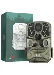 WiFi Bluetooth Trail Camera, 4K 24MP Hunting Game Camera with No Glow Night