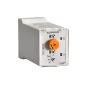 OU1R10MV1, CROUZET, Syr-Line Plug-In Timer, Ou2R,, 8 Pins, 12-240 Vac/Dc 2X10A