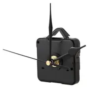 2X(Black Hand DIY Quartz Clock Spindle Silent Movement Mechanism Repair6405