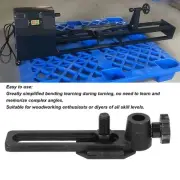 Woodworking Turning Lathe Tool Holder Base Cast Steel 16mm Wood Lathe Tool New