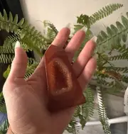 5PC Red Agate Geode Slice Varietal, Free Postage, AU Stock
