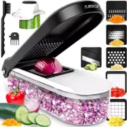Fullstar Compact Vegetable Chopper, Mandoline Slicer - Cheese Grater, Food Chopp